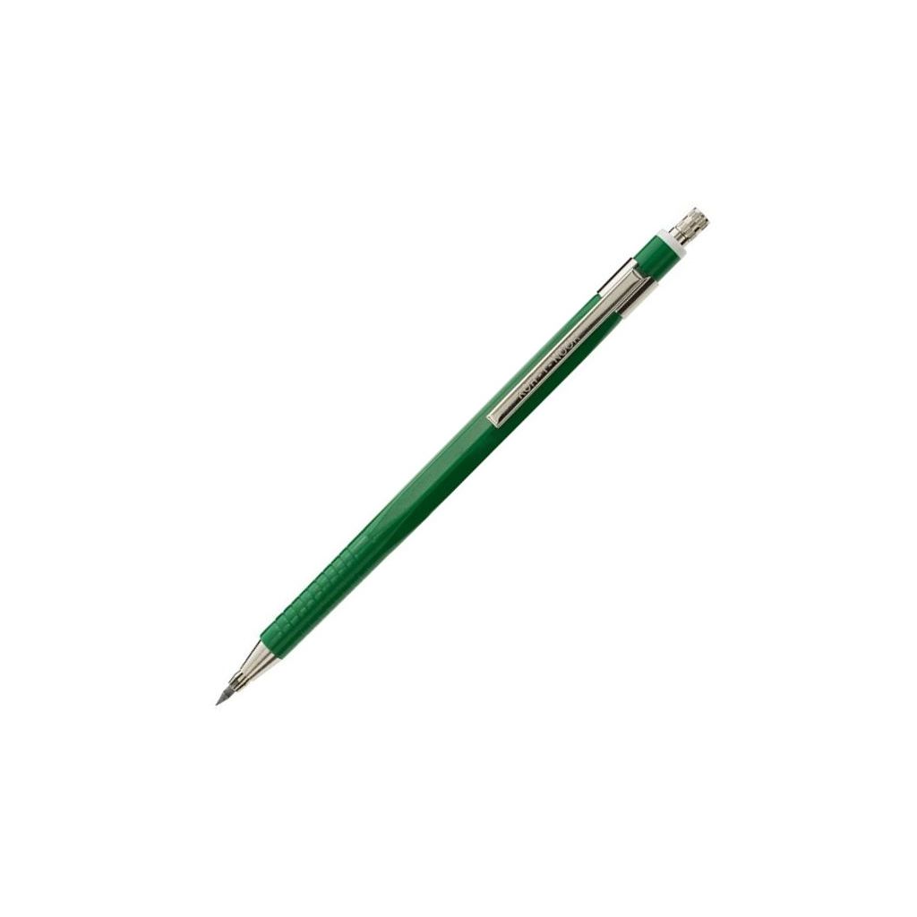 Koh-i-noor 5218 Mechanical Clutch Pencil / Leadholder - 2 MM - Green Plastic Body