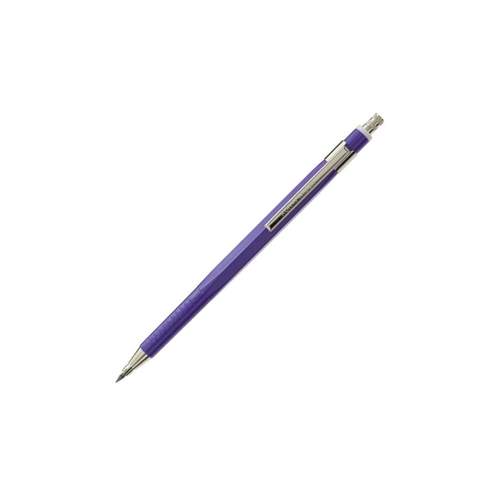 Koh-i-noor 5218 Mechanical Clutch Pencil / Leadholder - 2 MM - Purple Plastic Body