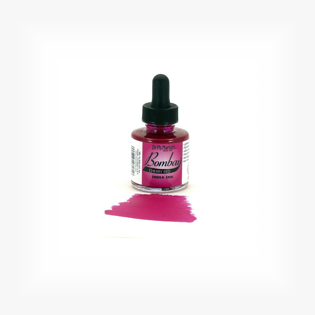 Dr. Ph. Martin's Bombay India Ink - 30 ml Bottle - Cherry Red (17BY)