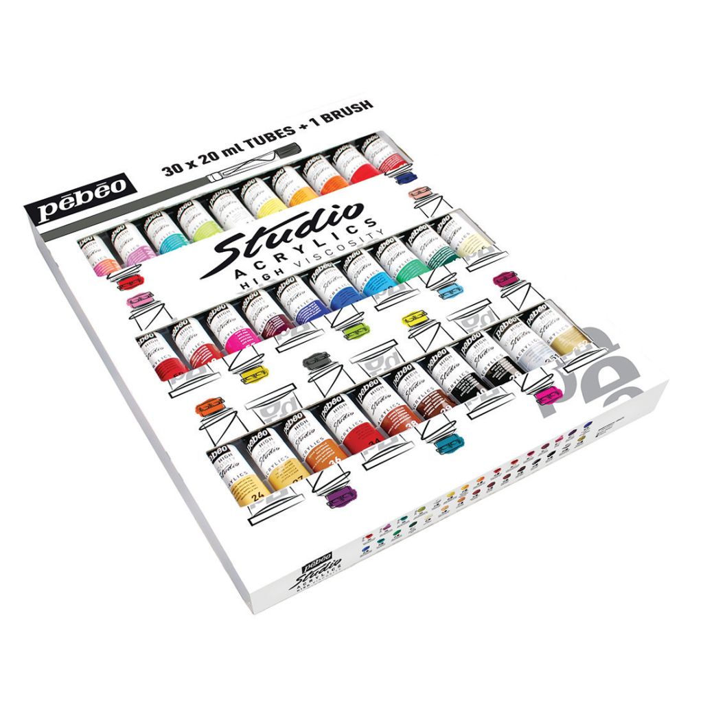 Pebeo Studio Acrylic Set - 30T20ML