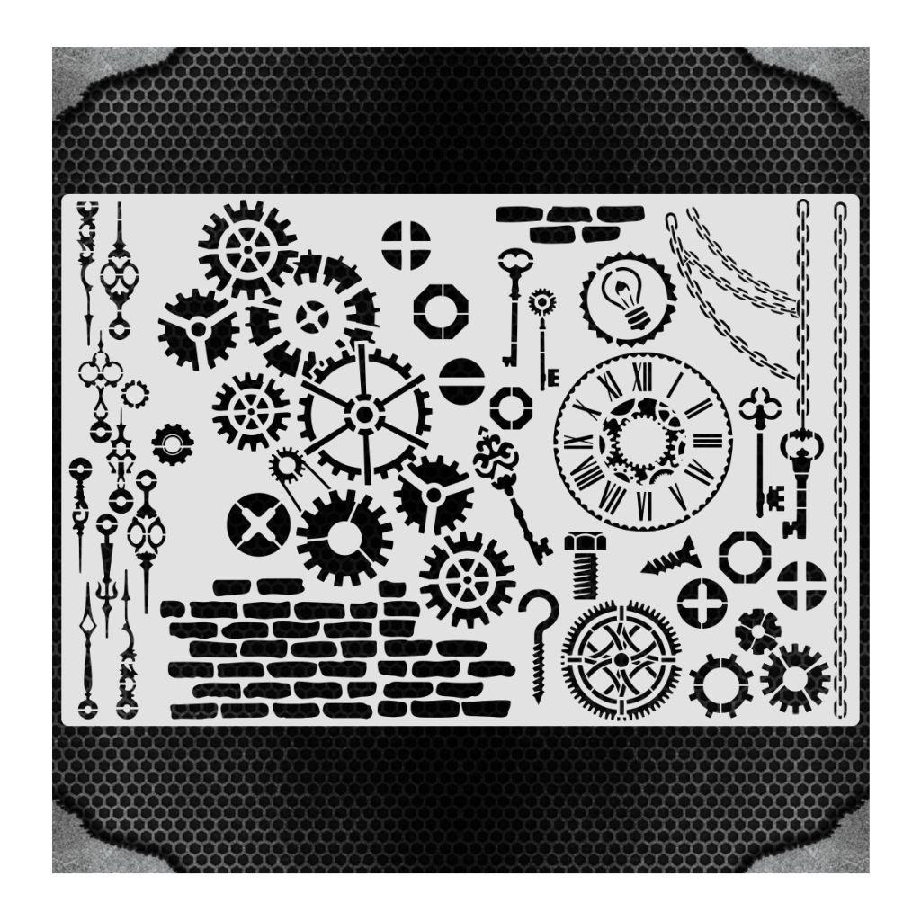 iCraft Home Decor Stencils - 12 x 18