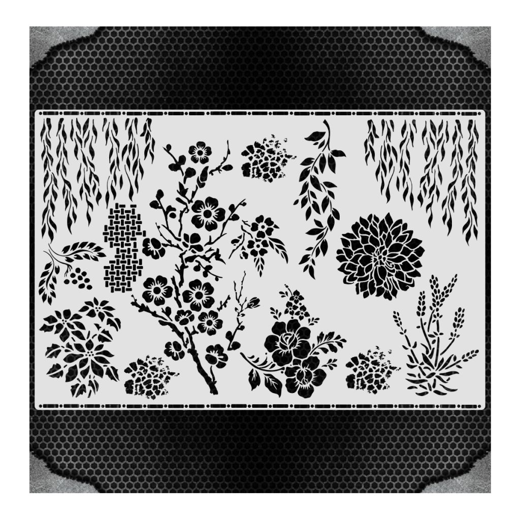 iCraft Home Decor Stencils - 12 x 18