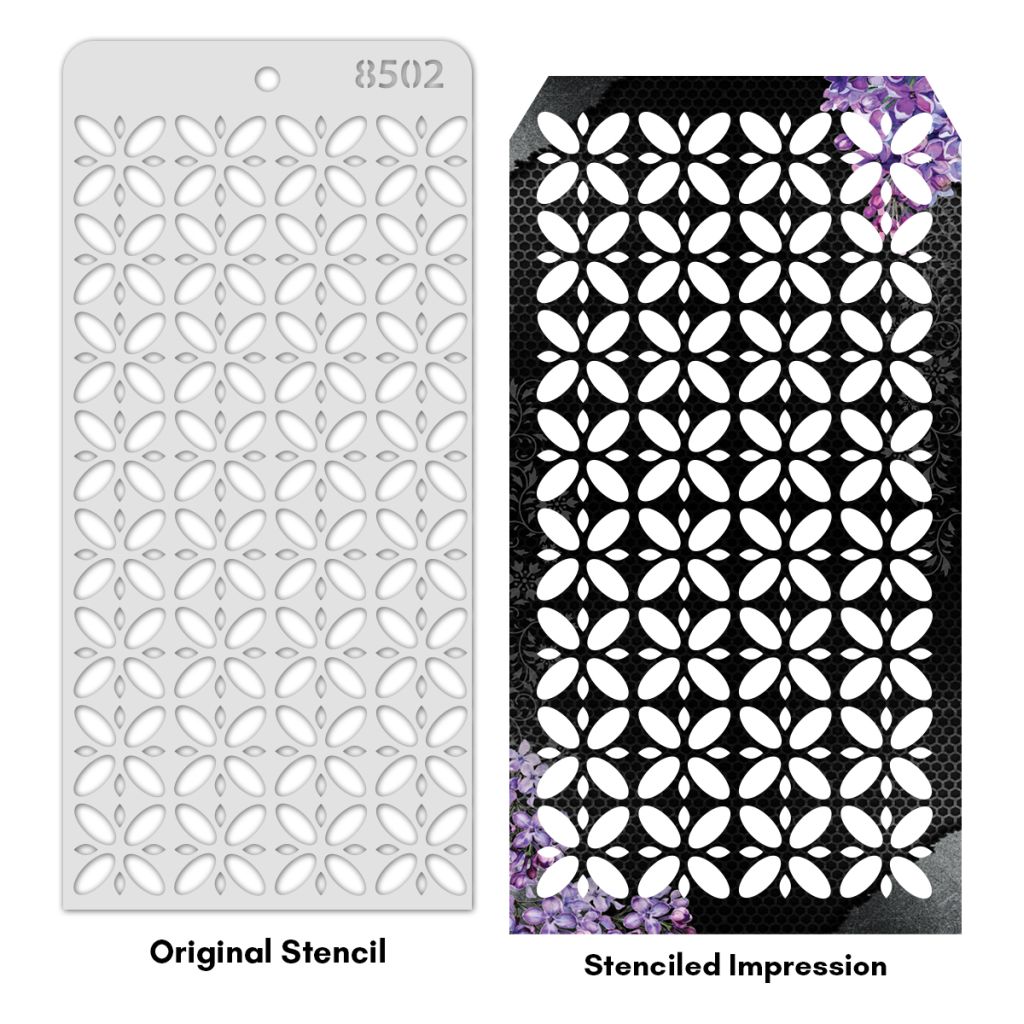 iCraft Layering Stencils - 4 x 8