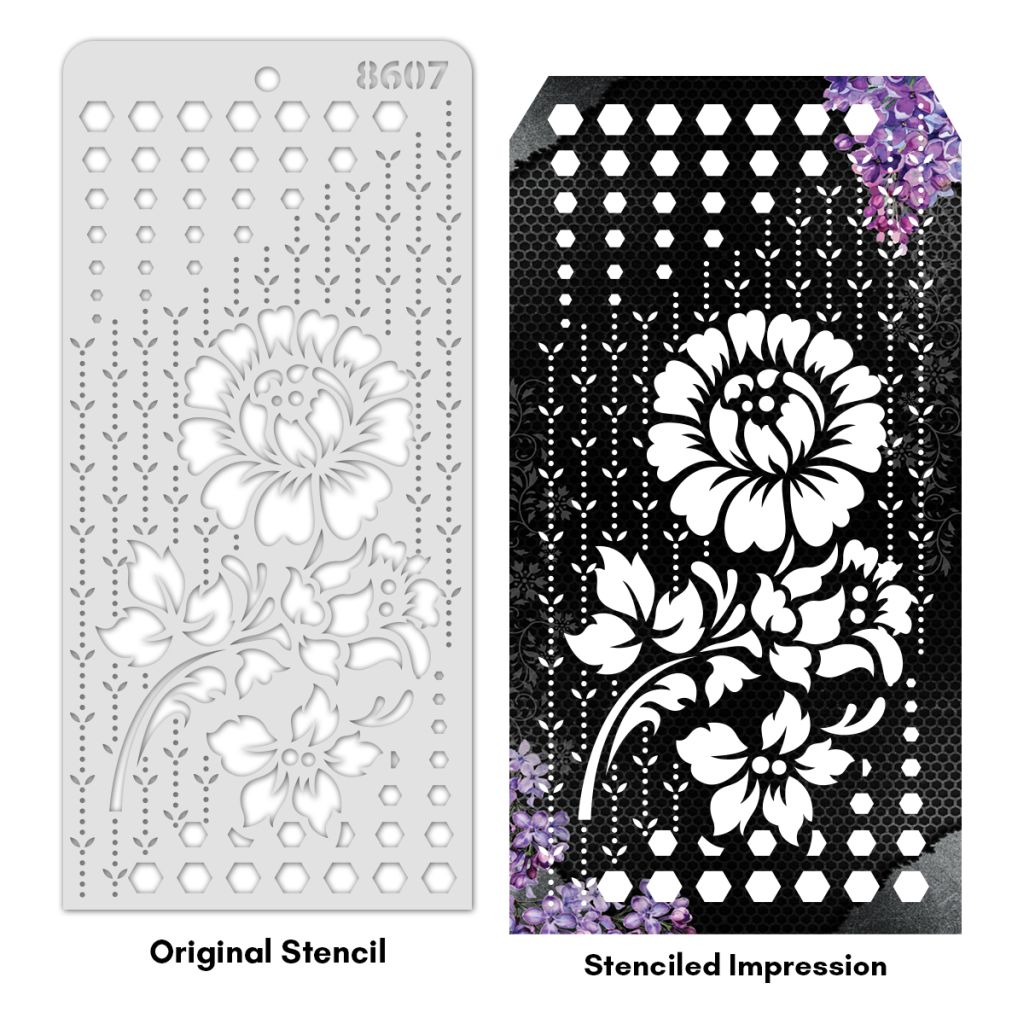 iCraft Layering Stencils - 4 x 8