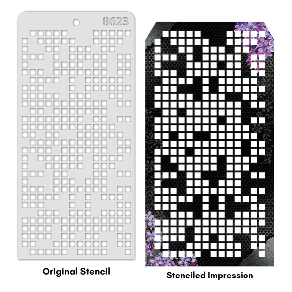 iCraft Layering Stencils - 4 x 8