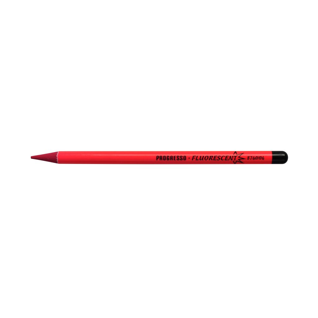 Koh-I-Noor Progresso Fluorescent Woodless Coloured Pencil - Magenta (03)