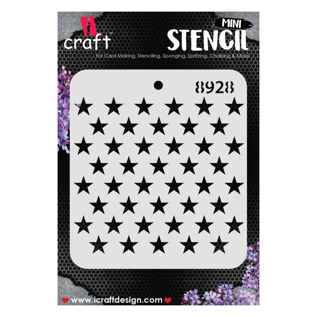 iCraft Mini Stencils - 4 x 4