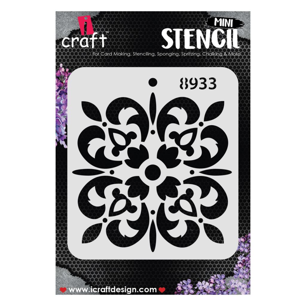 iCraft Mini Stencils - 4 x 4