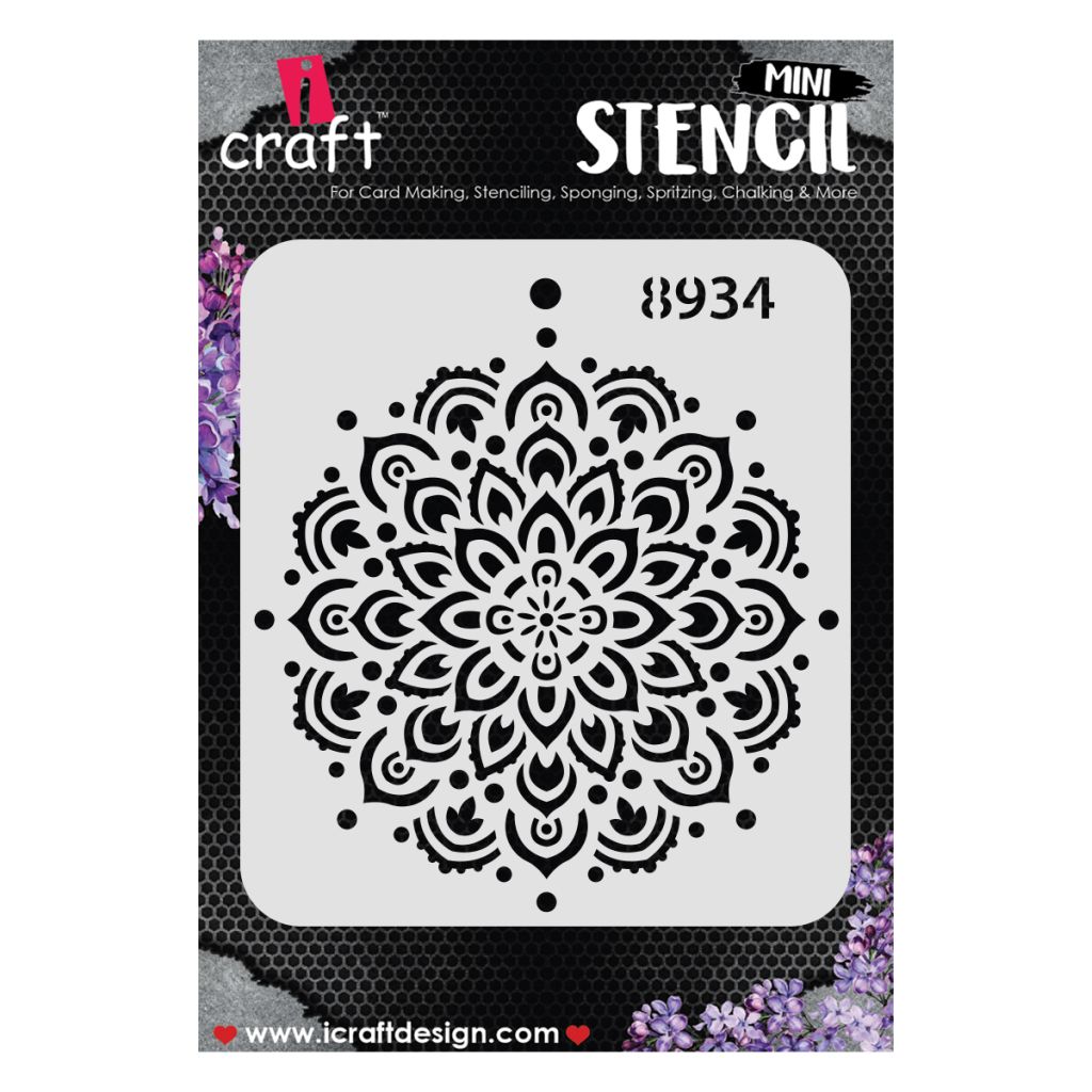 iCraft Mini Stencils - 4 x 4