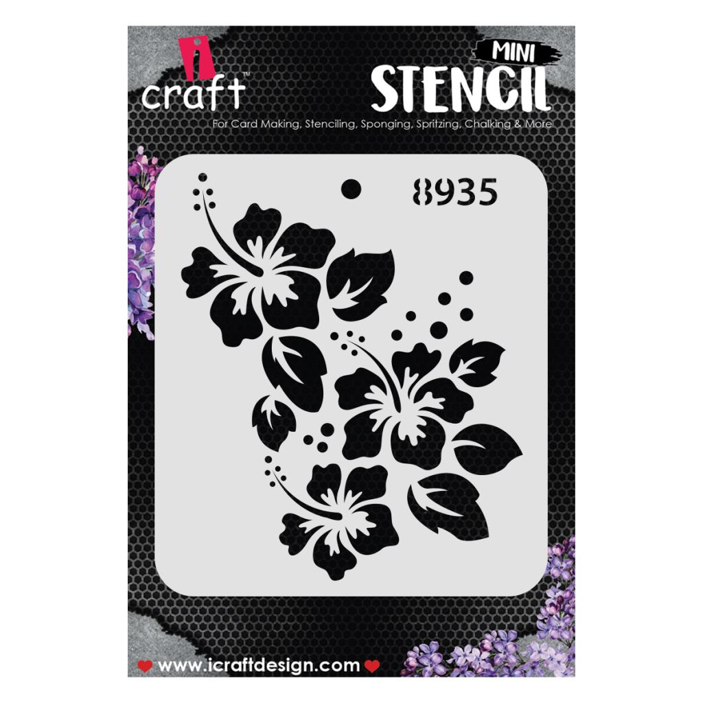 iCraft Mini Stencils - 4 x 4