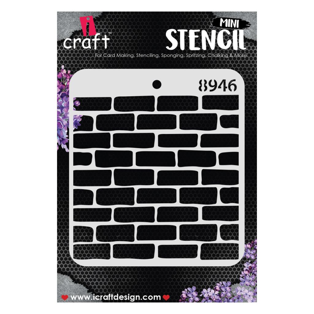 iCraft Mini Stencils - 4 x 4