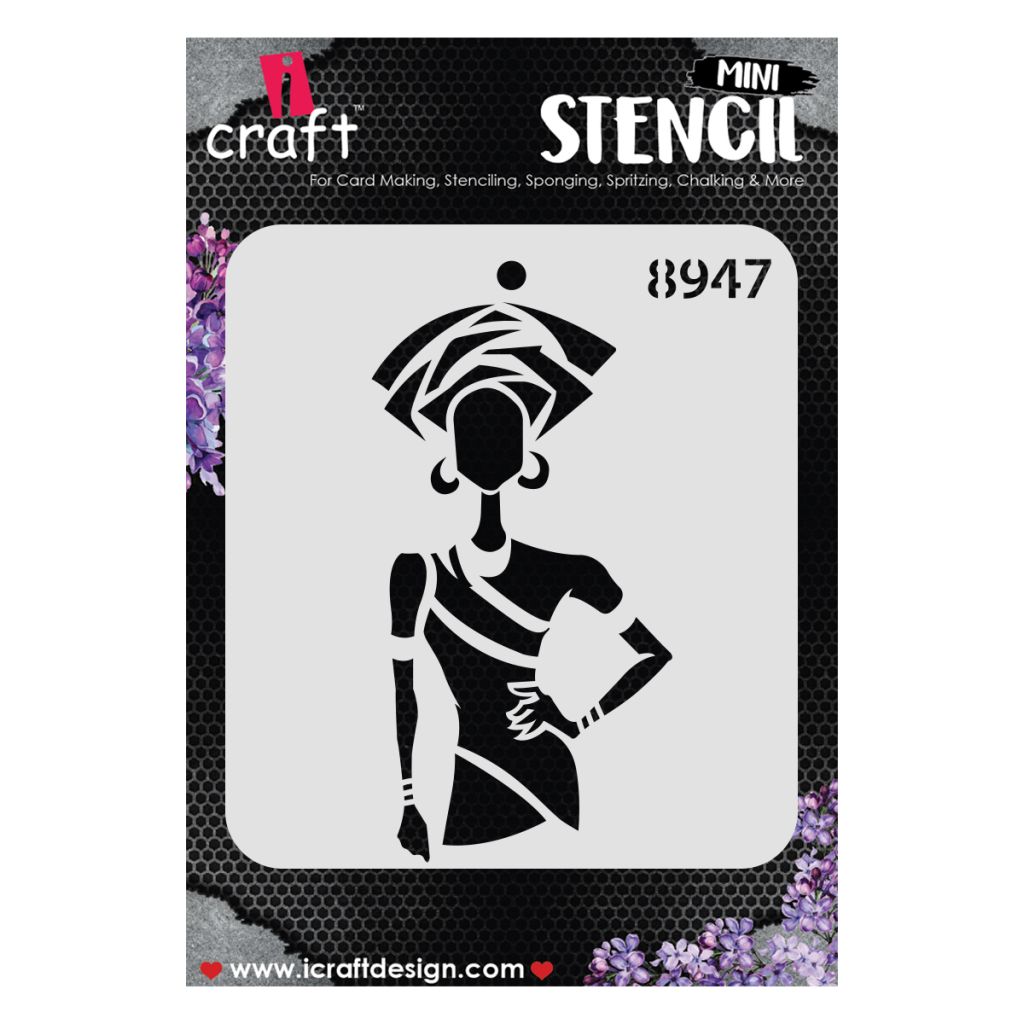 iCraft Mini Stencils - 4 x 4