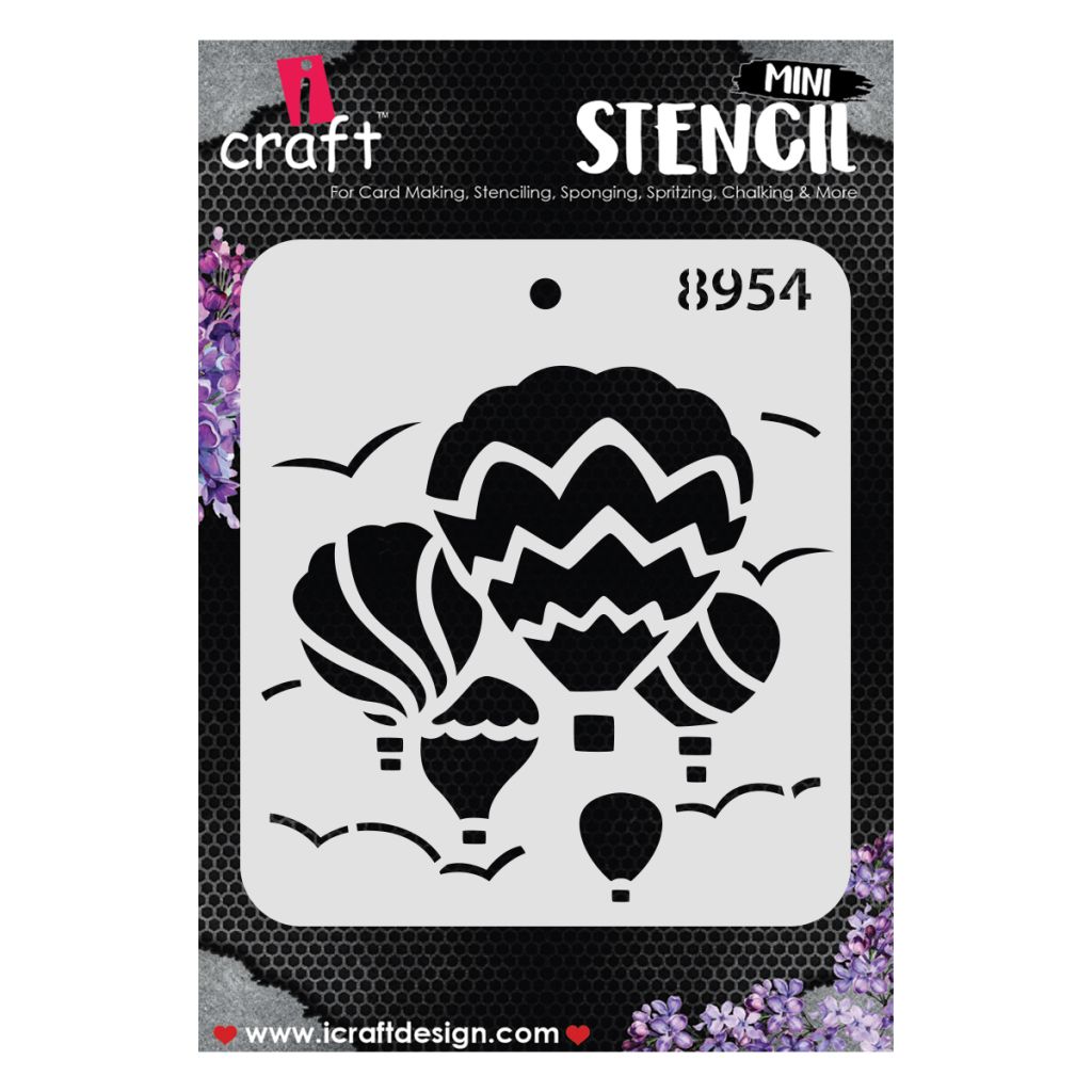 iCraft Mini Stencils - 4 x 4