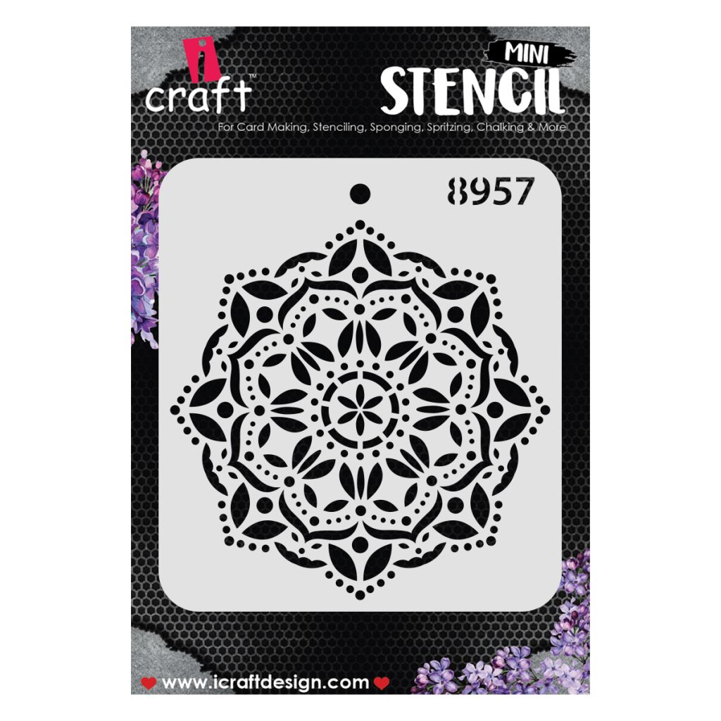 iCraft Mini Stencils - 4 x 4