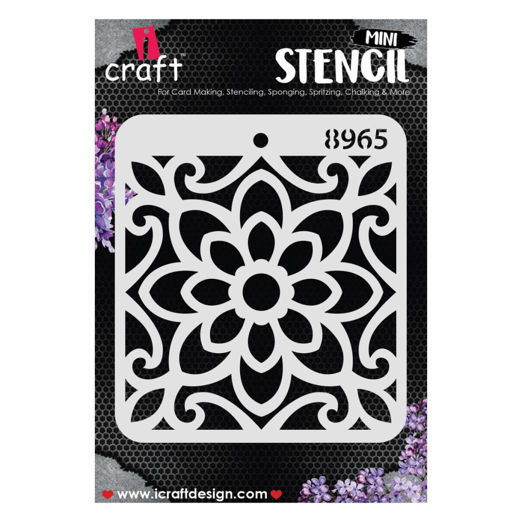 iCraft Mini Stencils - 4 x 4