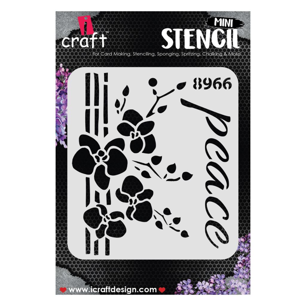 iCraft Mini Stencils - 4 x 4