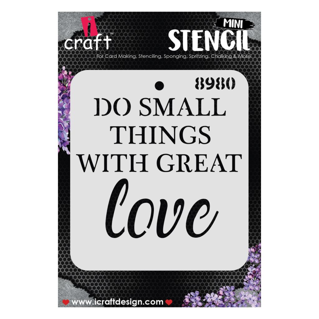 iCraft Mini Stencils - 4 x 4