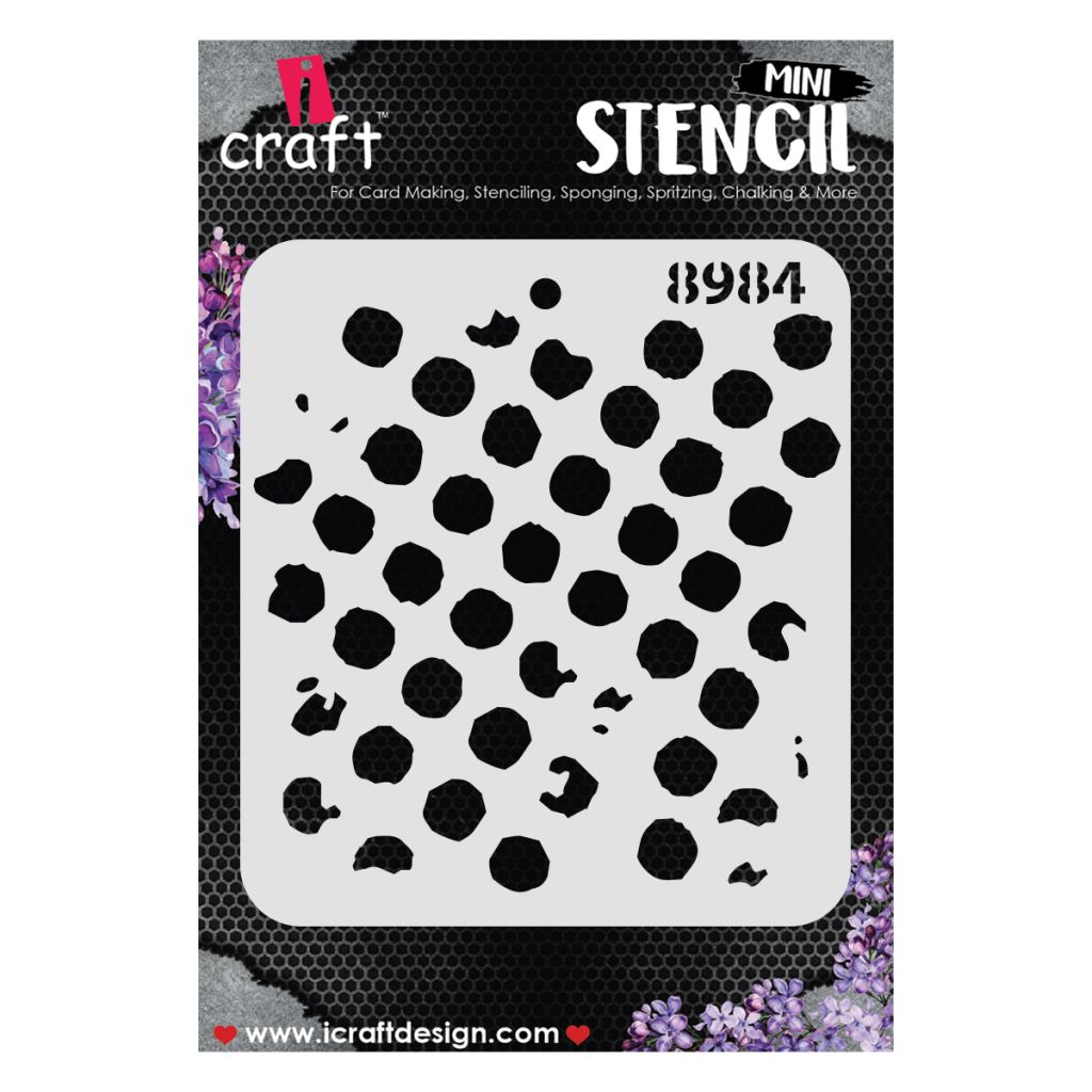 iCraft Mini Stencils - 4 x 4