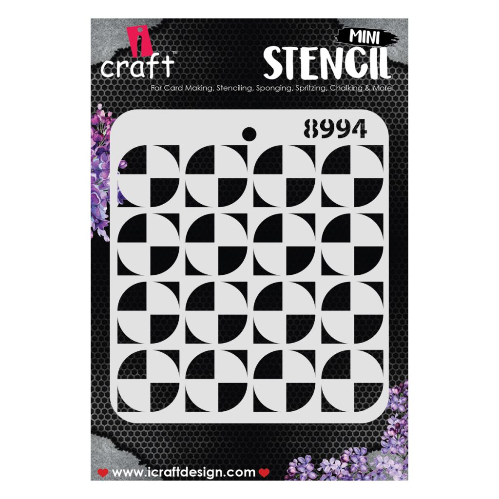 iCraft Mini Stencils - 4 x 4