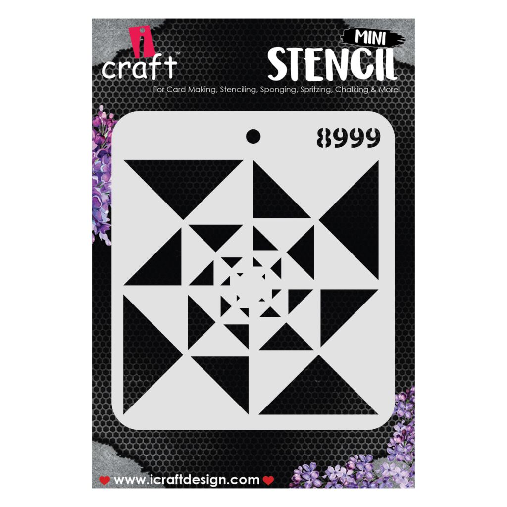 iCraft Mini Stencils - 4 x 4