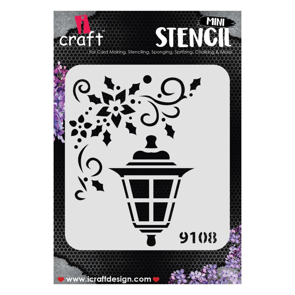 iCraft Mini Stencils - 4 x 4