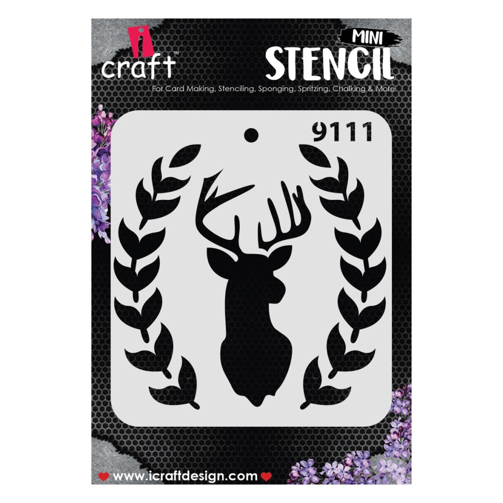 iCraft Mini Stencils - 4 x 4