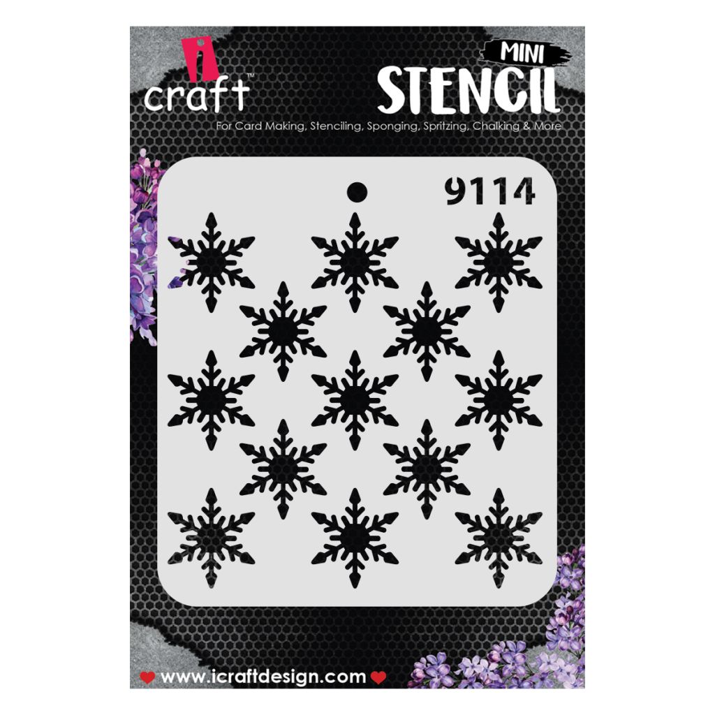 iCraft Mini Stencils - 4 x 4