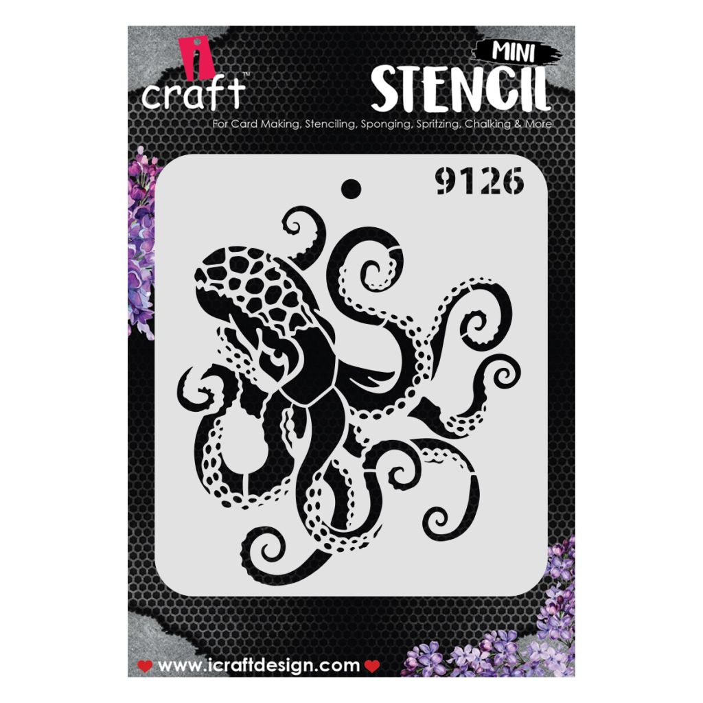 iCraft Mini Stencils - 4 x 4