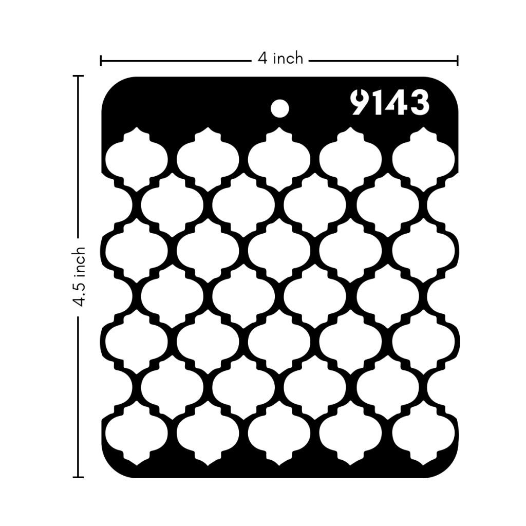 iCraft Mini Stencils - 4 x 4