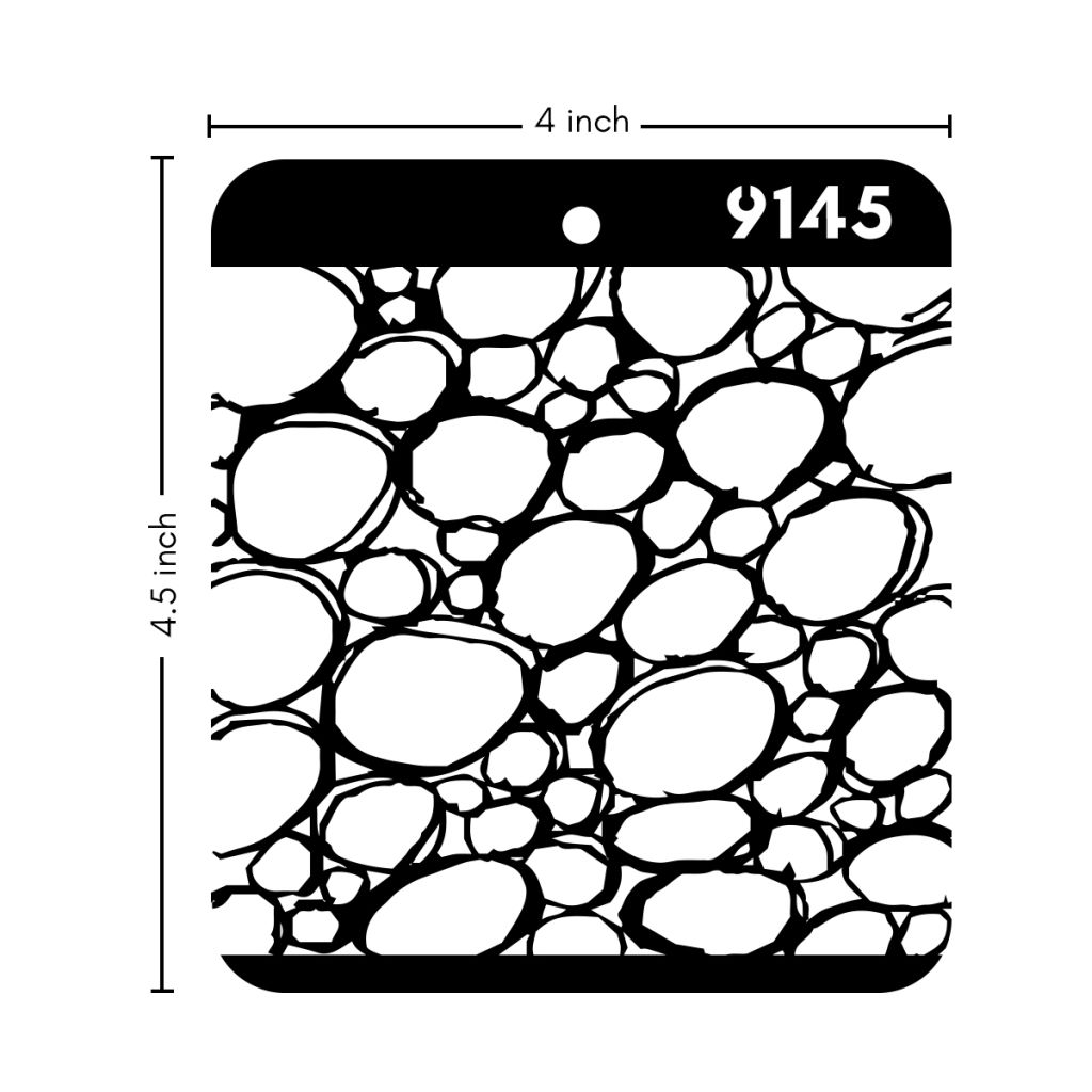 iCraft Mini Stencils - 4 x 4