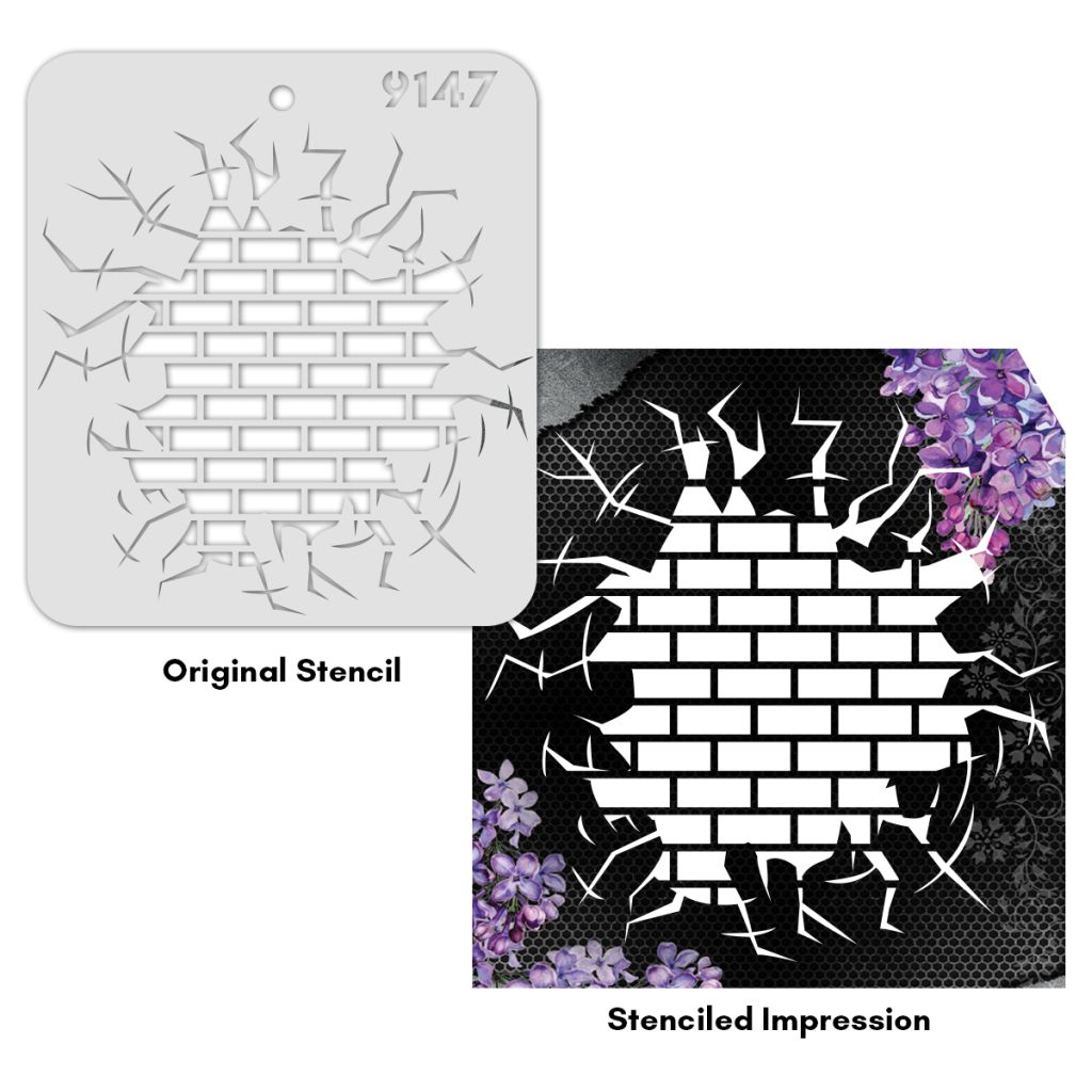 iCraft Mini Stencils - 4 x 4