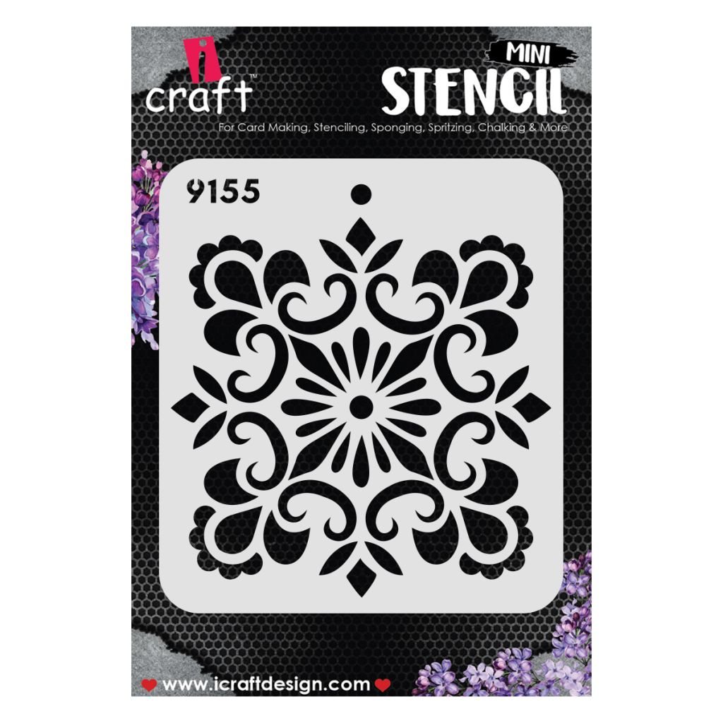 iCraft Mini Stencils - 4 x 4