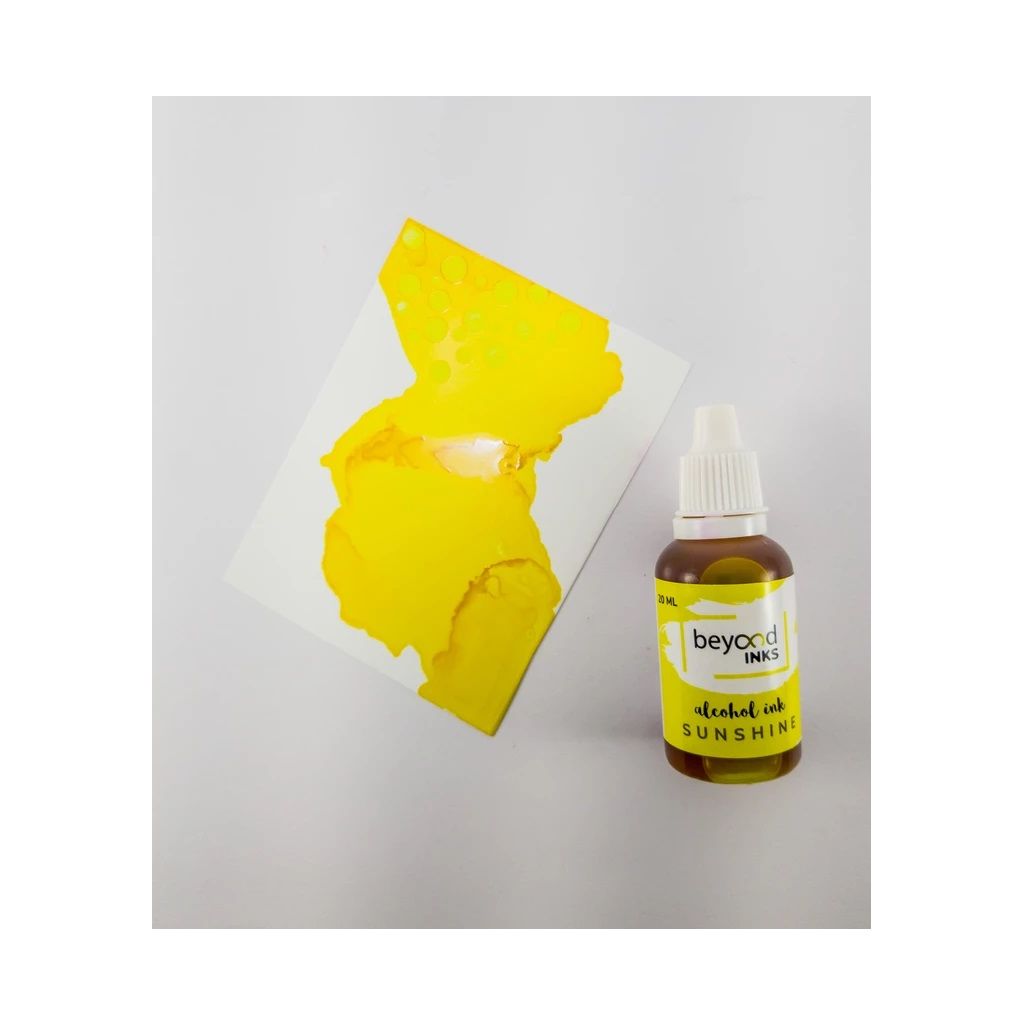 Beyond Inks - Alcohol Inks - Sunshine - Bottle of 20 ML