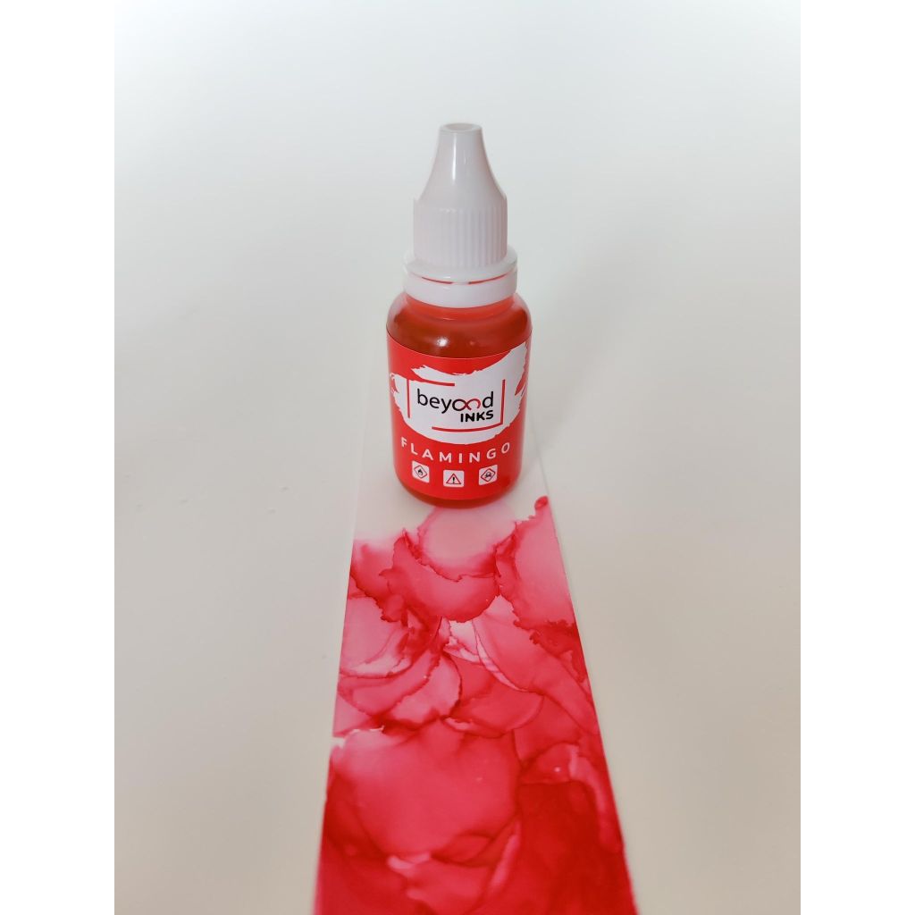 Beyond Inks - Alcohol Inks - Flamingo - Bottle of 20 ML