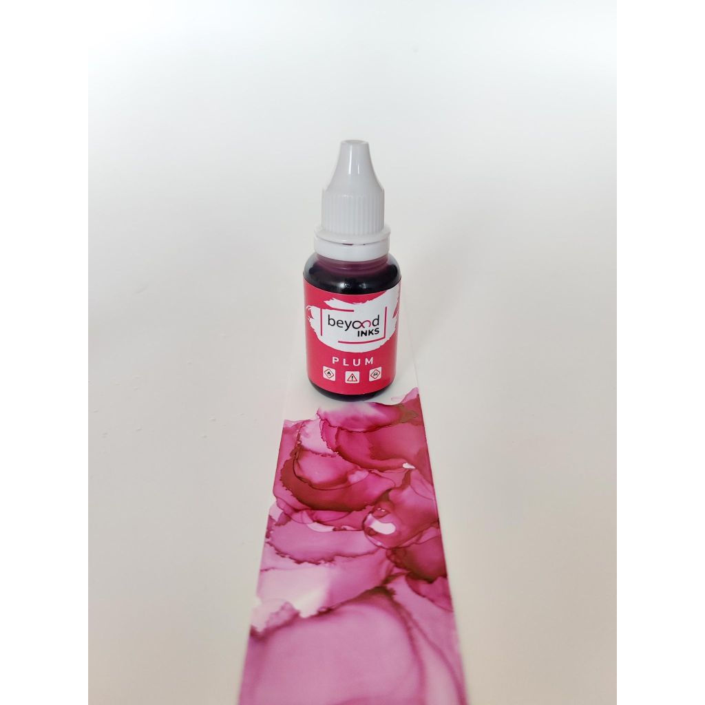 Beyond Inks - Alcohol Inks - Plum - Bottle of 20 ML