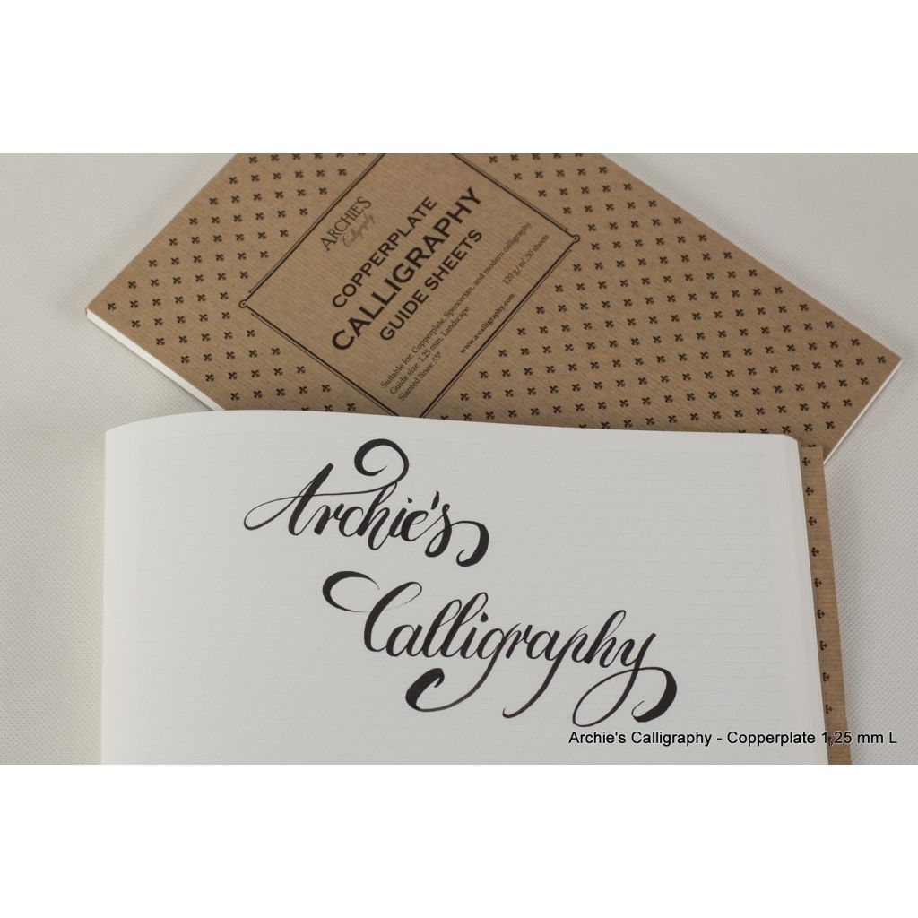 Archie's Calligraphy Natural White Extra Smooth 120 GSM Paper Pads ...