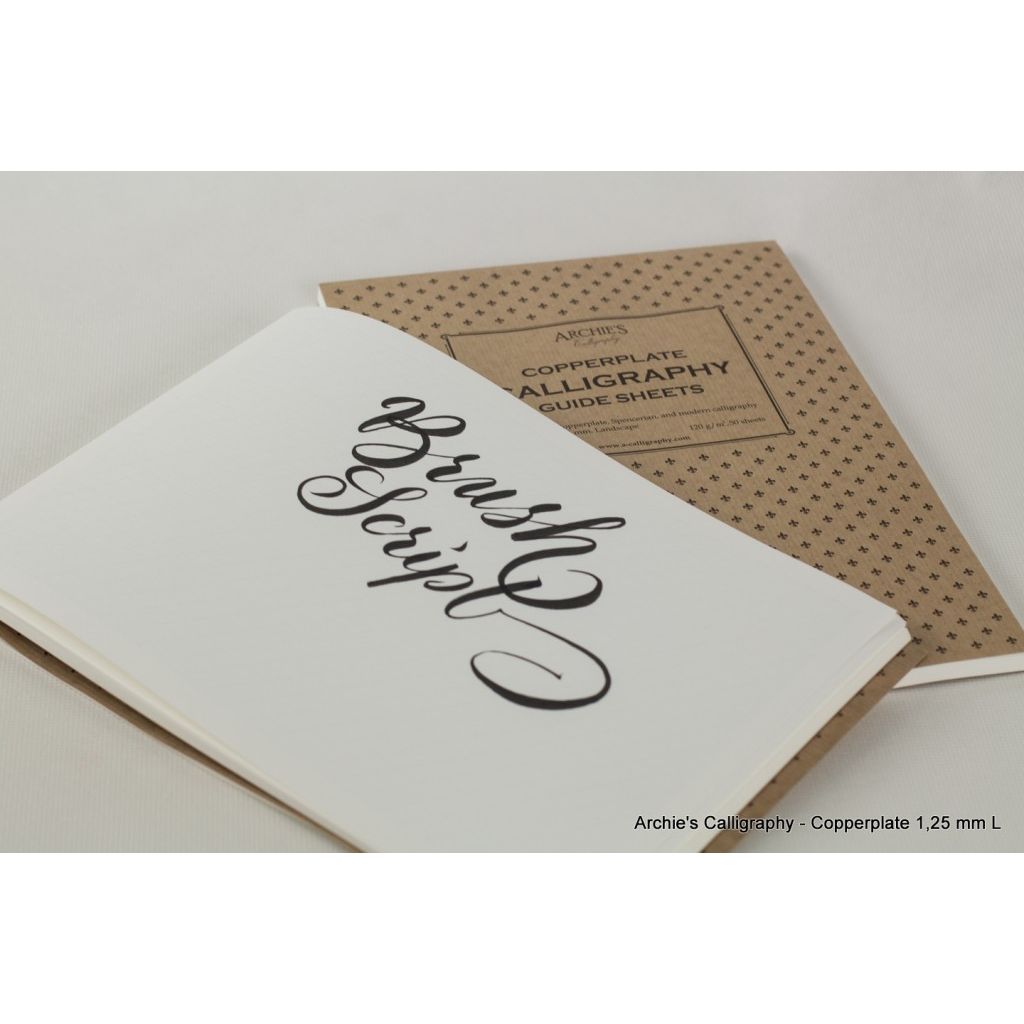 Archie's Calligraphy Natural White Extra Smooth 120 GSM Paper Pads ...