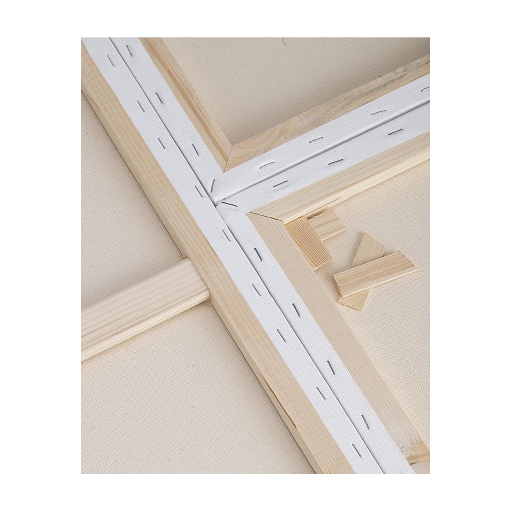 Camel Primed Artists' Stretched Cotton Canvas - Medium Grain| Art Lounge