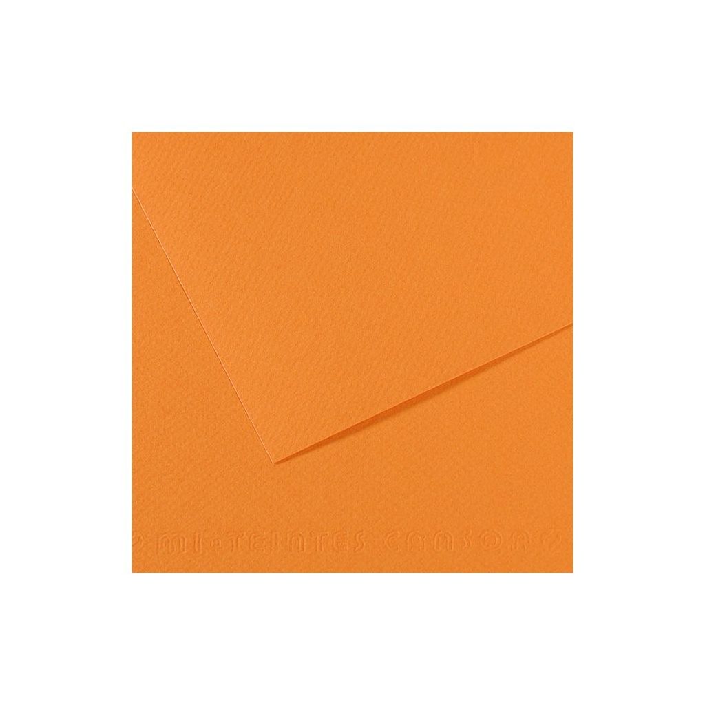 Canson Mi-Teintes Pastel Paper - A4 - Buff (384) - Honeycomb + Fine Grain 160 GSM - Pack of 10 Sheets