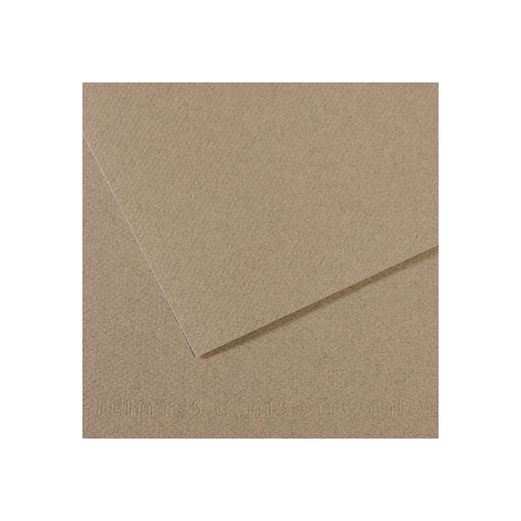 Canson Mi-Teintes Pastel Paper - A4 - Felt Grey (429) - Honeycomb + Fine Grain 160 GSM - Pack of 10 Sheets