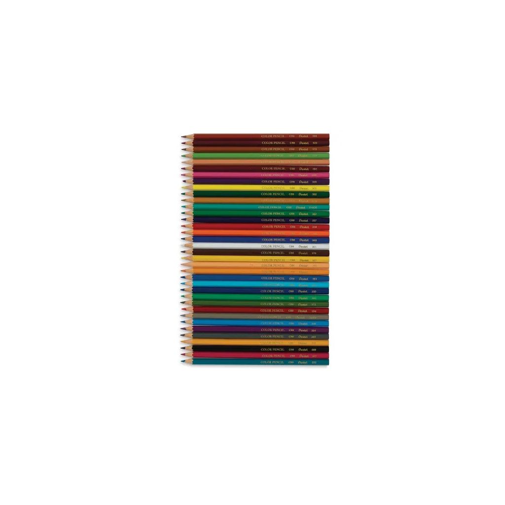 Pentel Arts Watercolour Pencil Set - 36 Assorted Colours