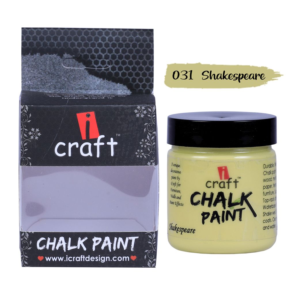 iCraft Chalk Paint Shakespeare - Jar of 250 ML