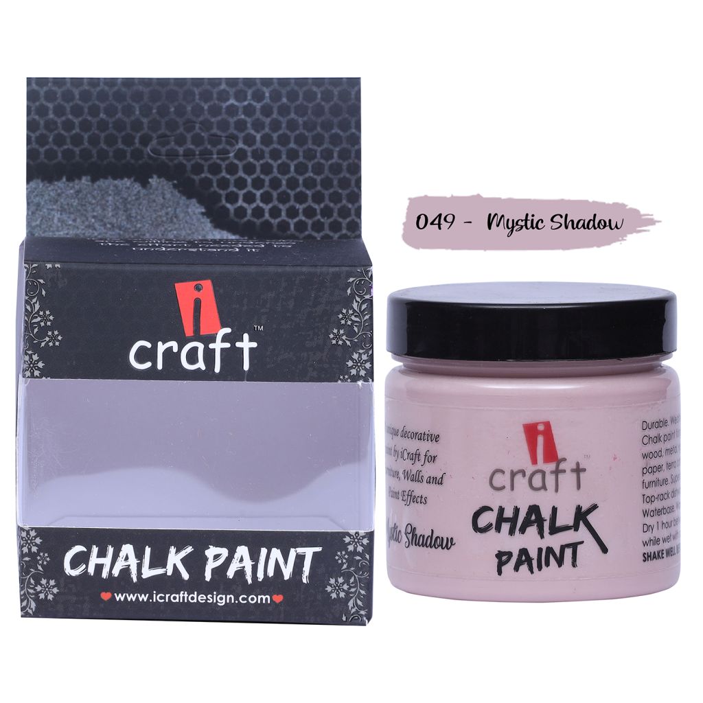 iCraft Chalk Paint Mystic Shadow - Jar of 250 ML