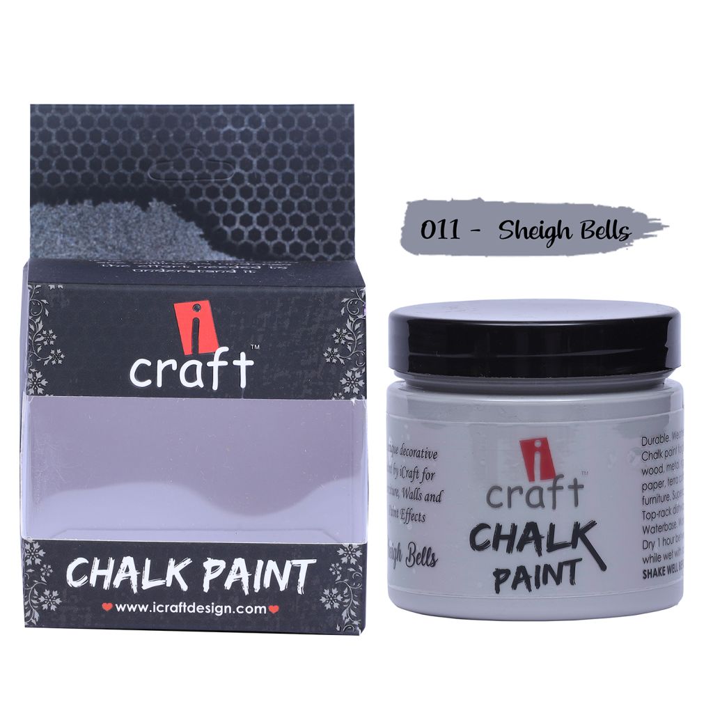 iCraft Chalk Paint Sleigh Bells - Jar of 250 ML