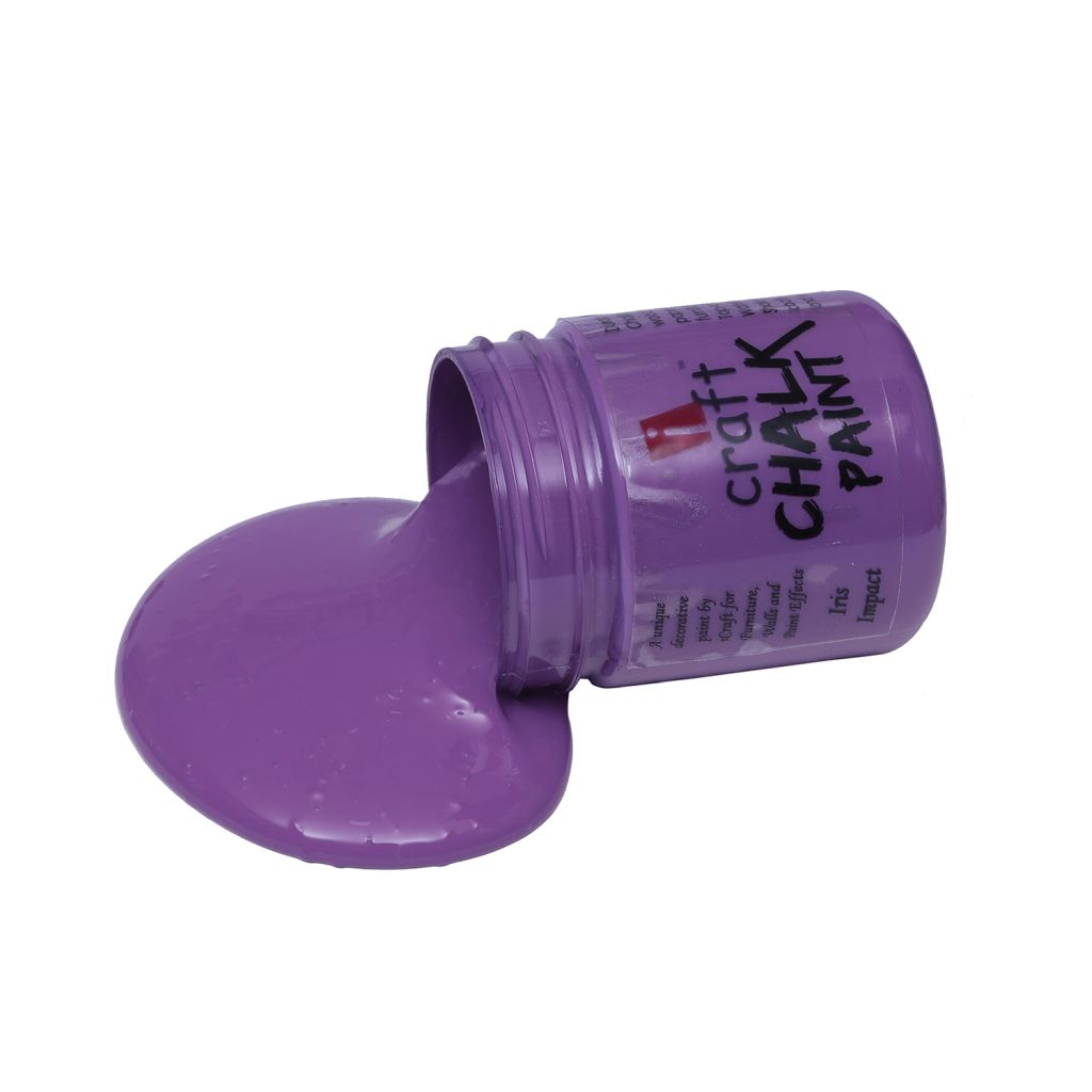 iCraft Chalk Paint Iris Impact - Jar of 50 ML