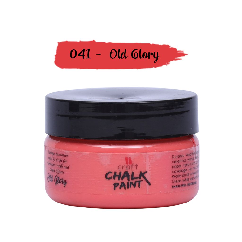 iCraft Chalk Paint Old Glory - Jar of 50 ML