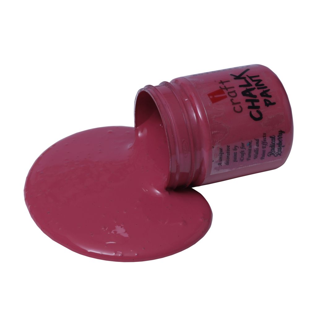 iCraft Chalk Paint Radical Raspberry - Jar of 50 ML