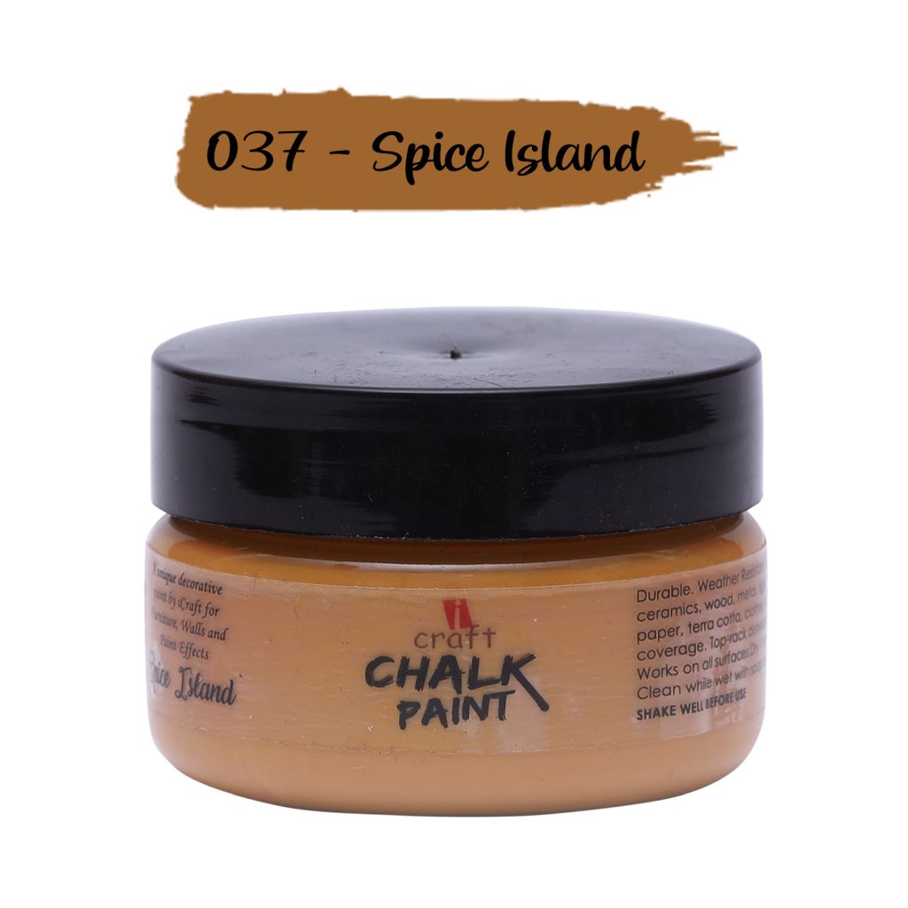 iCraft Chalk Paint Spice Island - Jar of 50 ML