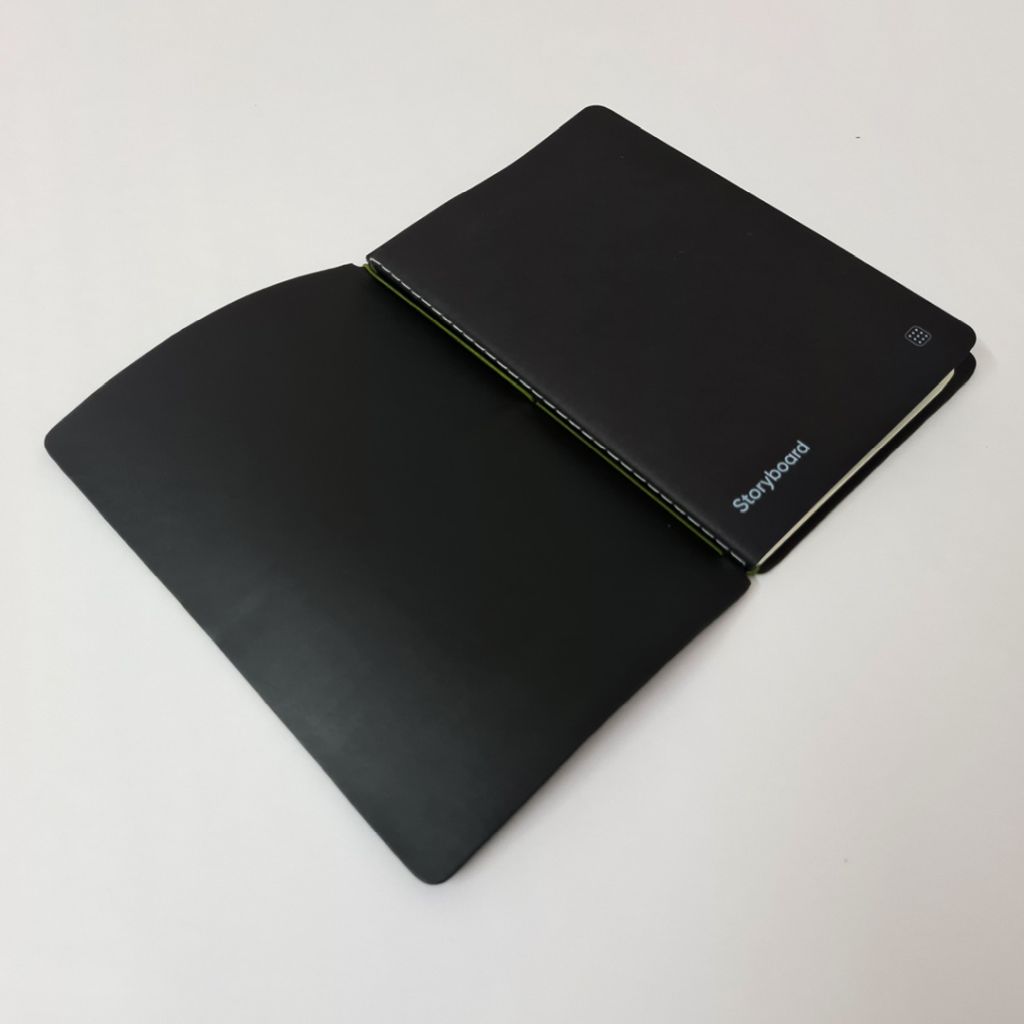 Endless Explorer Refillable Leather Journal Black with Storyboard Large Notebook - Regalia Paper - 80 GSM Dotted (8.1 x 5.7