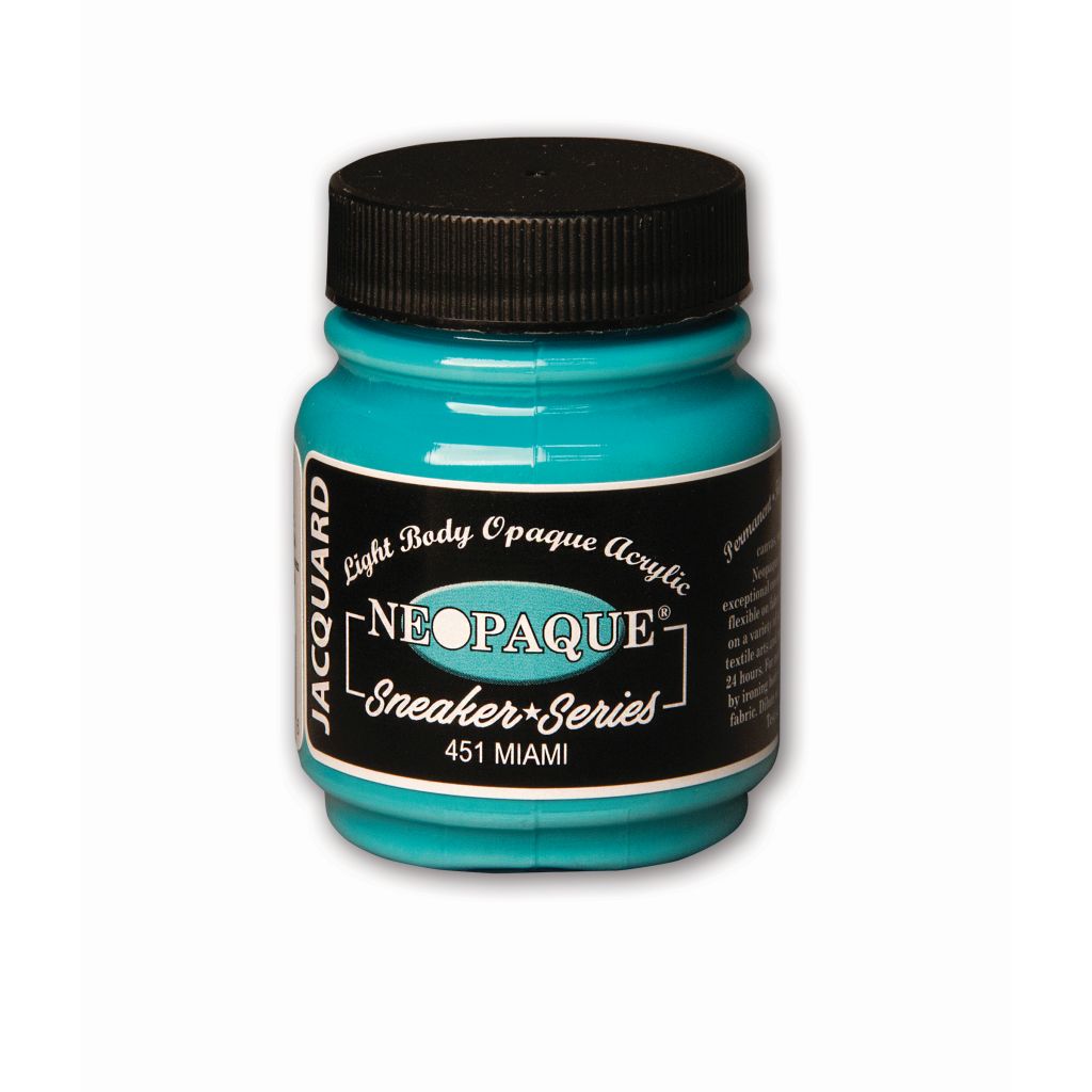 Jacquard Neopaque Fabric Colour - 2.25 Oz (66.54 ML) Jar - Miami (451)